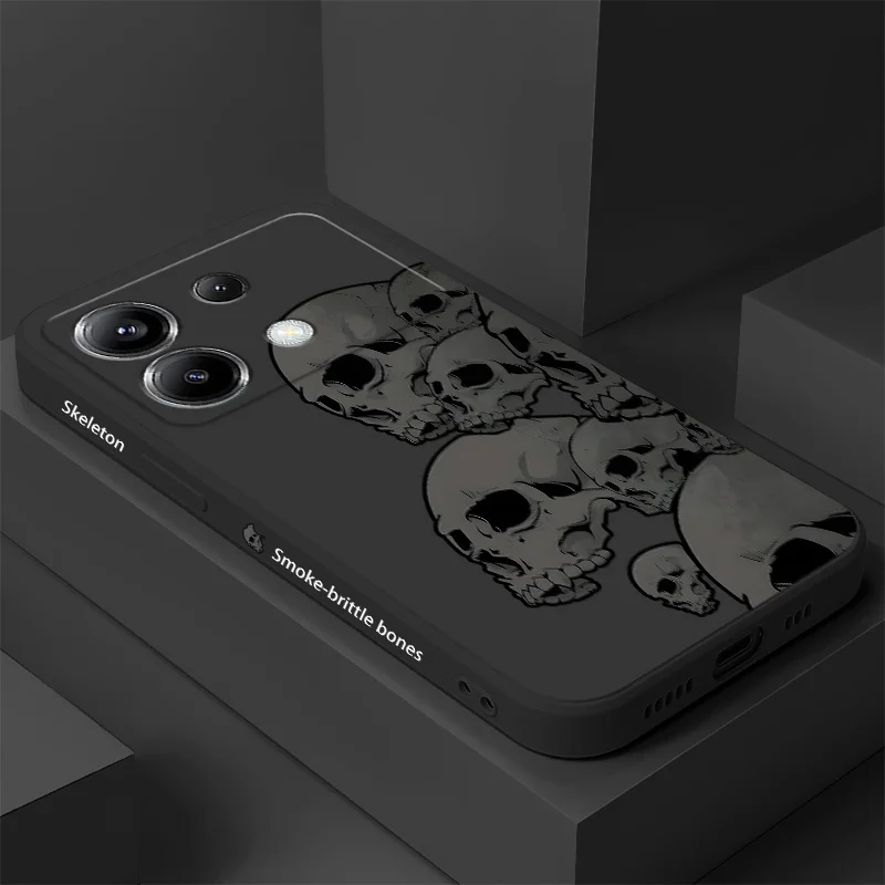 Dark Skeleton Phone Case For Xiaomi Poco F7 X7 X6 F6 M6 M5 M5S F5 X5 F4 X4 M4 F3 M3 X3 Pro 4G 5G GT Silicone Cover
Dark Skeleton Phone Case For Xiaomi Poco F7 X7 X6 F6 M6 M5 M5S F5 X5 F4 X4 M4 F3 M3 X3 Pro 4G 5G GT Silicone Cover