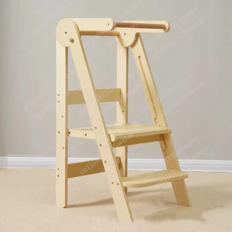 Kids' Folding Learning Tower Step Stool with Handrails for Bathroom & Kitchen
Kids' Folding Learning Tower Step Stool with Handrails for Bathroom & Kitchen