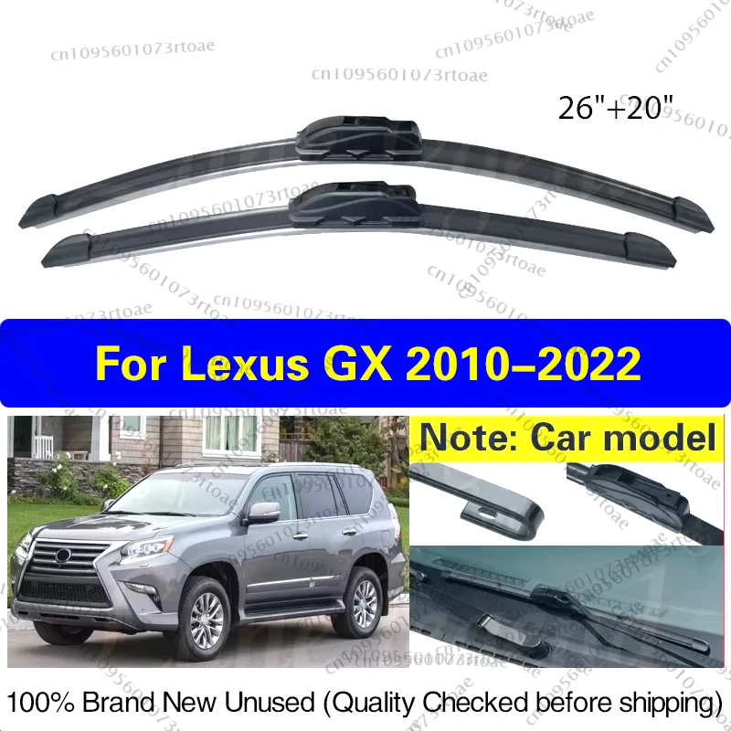 For Lexus GX J150 2010 - 2022 Car Front Wiper Blade Windscreen Windshield Windows Wipers Accessories 2018 2019 2020 2021 26"+20"
For Lexus GX J150 2010 - 2022 Car Front Wiper Blade Windscreen Windshield Windows Wipers Accessories 2018 2019 2020 2021 26"+20"