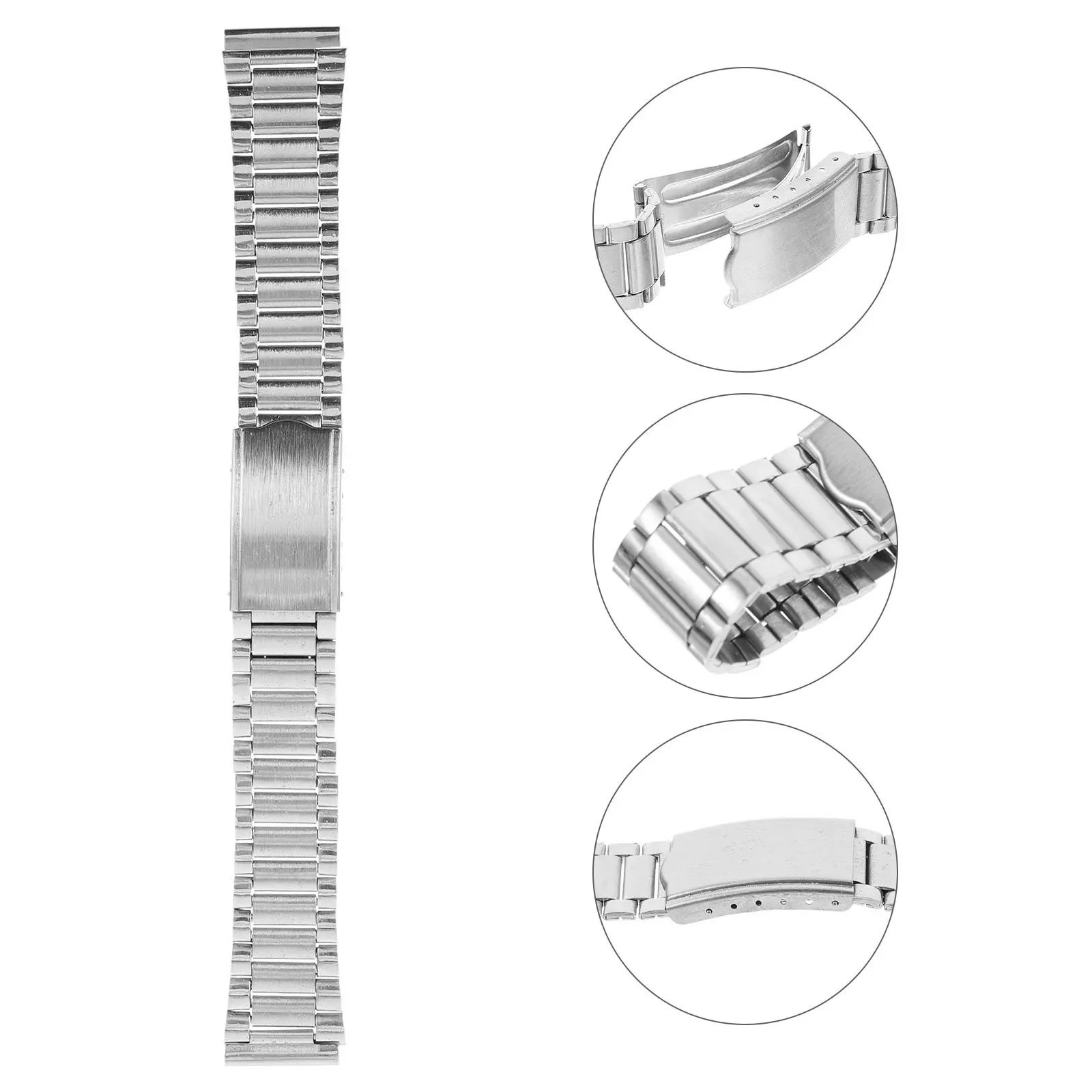 Stainless Steel Watchband 15Mm Metal Watch Strap For Men Women Replacement Band Wristwatch Chain Accessory
Stainless Steel Watchband 15Mm Metal Watch Strap For Men Women Replacement Band Wristwatch Chain Accessory
