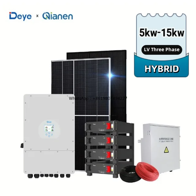 Hybrid 5-15KW Power System Kit Lead-Acid Battery Monocrystalline/Polycrystalline Silicon MPPT Controller Home IP65
Hybrid 5-15KW Power System Kit Lead-Acid Battery Monocrystalline/Polycrystalline Silicon MPPT Controller Home IP65