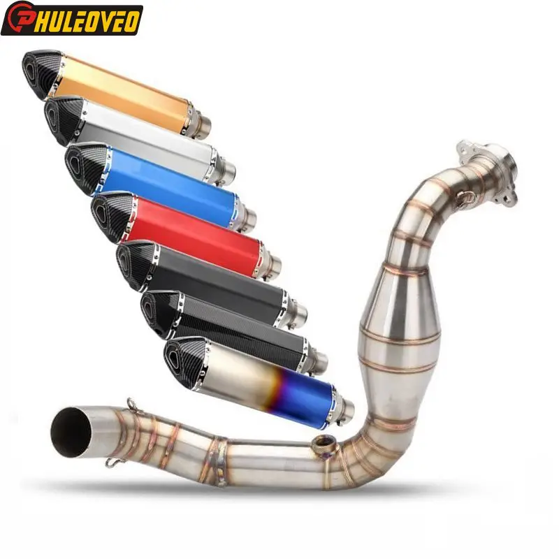 For BMW G310GS G310R Motorcycle Exhaust System Escape Moto Muffler Header Front Link Pipe DB Killer for G310GS G310R 2017-2023
For BMW G310GS G310R Motorcycle Exhaust System Escape Moto Muffler Header Front Link Pipe DB Killer for G310GS G310R 2017-2023