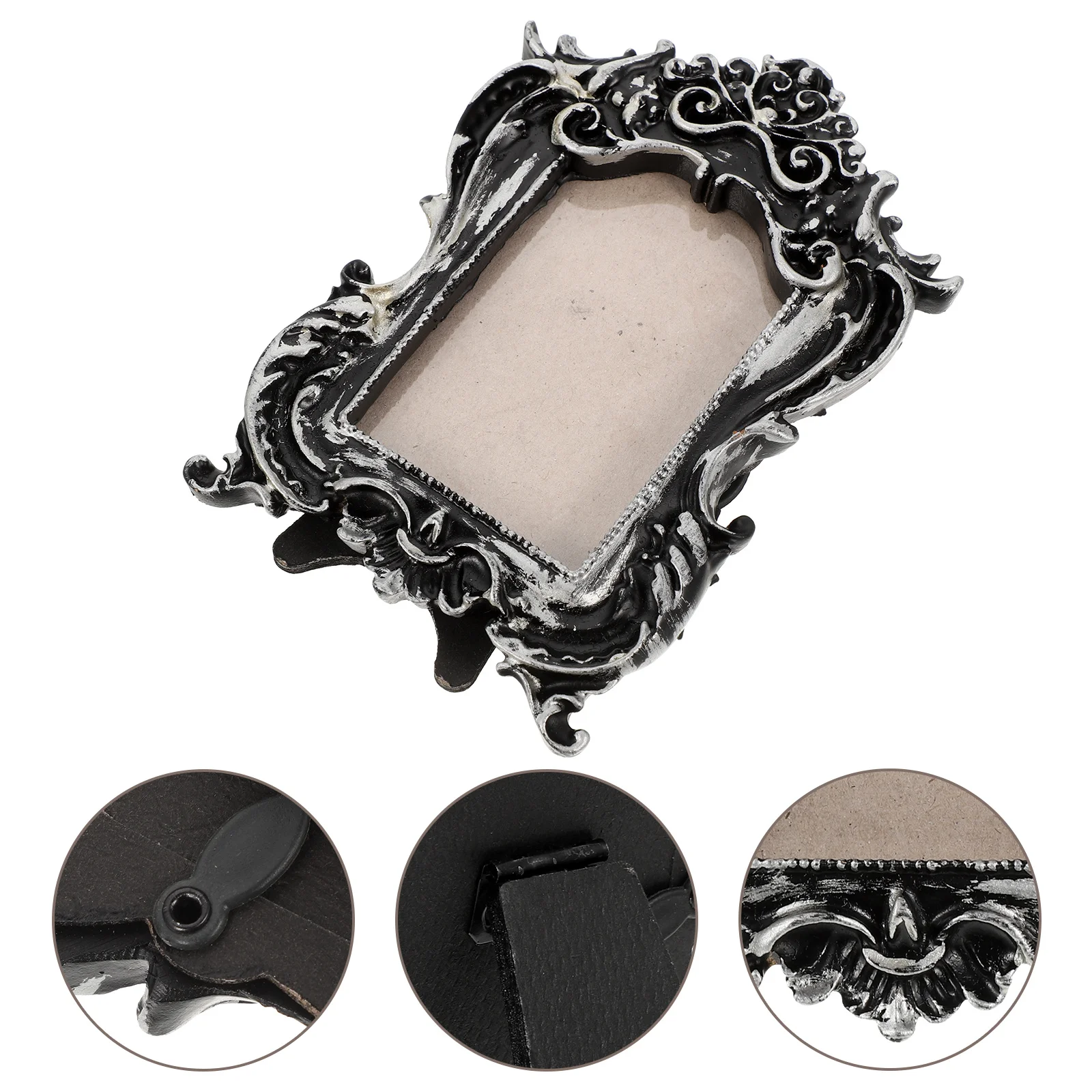 Retro European Style Embossed Resin Photo Frame Vertical Picture Holder for Home Office Decor Desktop Display Vintage Frame
Retro European Style Embossed Resin Photo Frame Vertical Picture Holder for Home Office Decor Desktop Display Vintage Frame