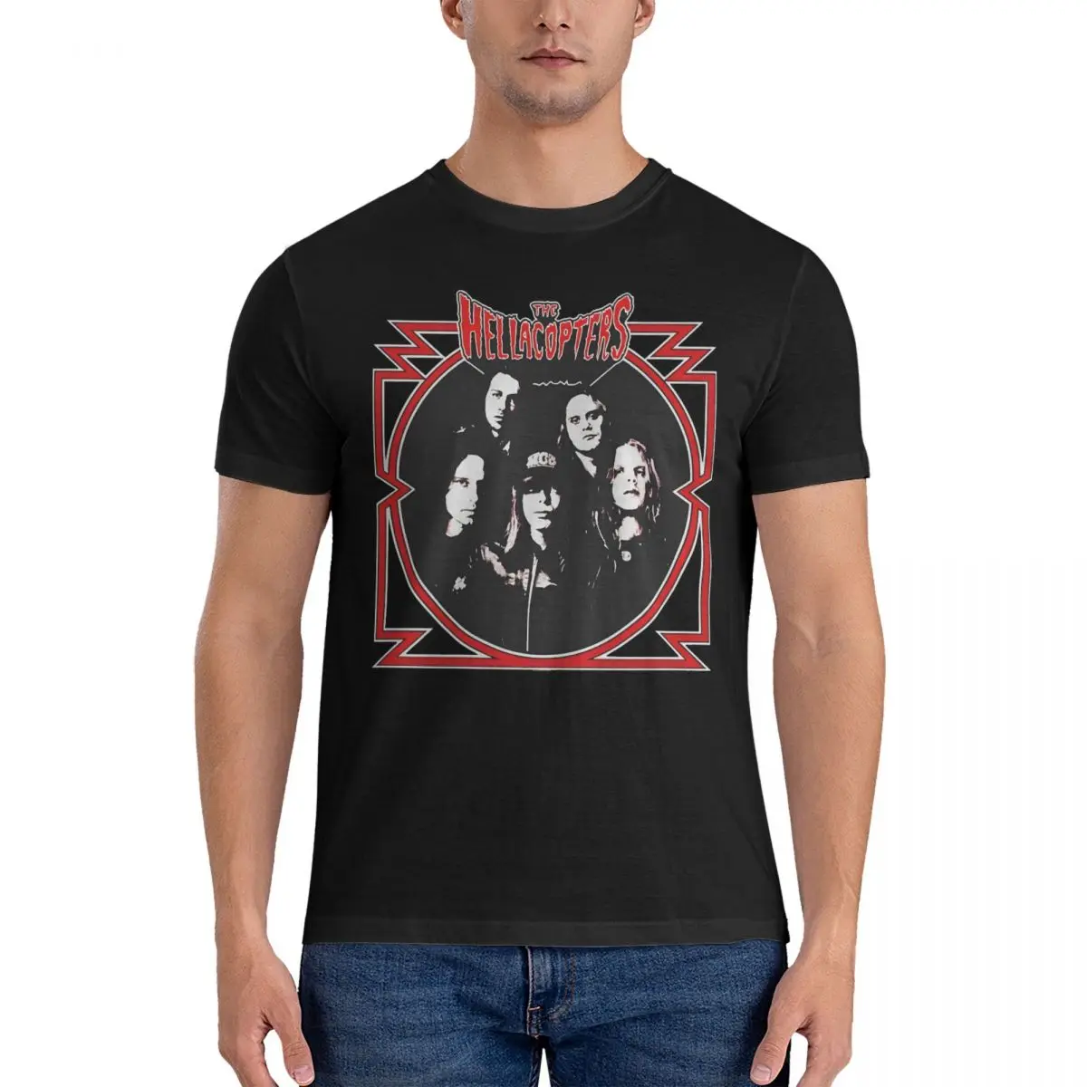 Черная Мужская футболка Hellacopters, забавные 100% хлопковые футболки с круглым вырезом, футболки с коротким рукавом Вечерние
Черная Мужская футболка Hellacopters, забавные 100% хлопковые футболки с круглым вырезом, футболки с коротким рукавом Вечерние
