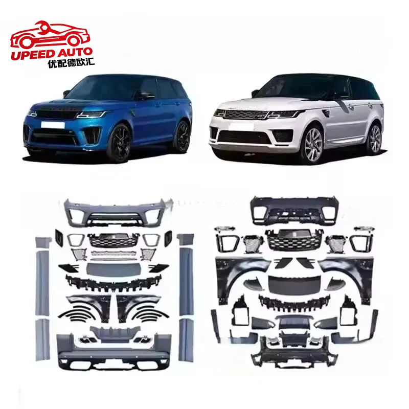 Suitable for Car Conversion facelift bodykit Range Rover Sport 2014-2017 Upgrade Changed to 2018-2021 SVR Body Kits
Suitable for Car Conversion facelift bodykit Range Rover Sport 2014-2017 Upgrade Changed to 2018-2021 SVR Body Kits