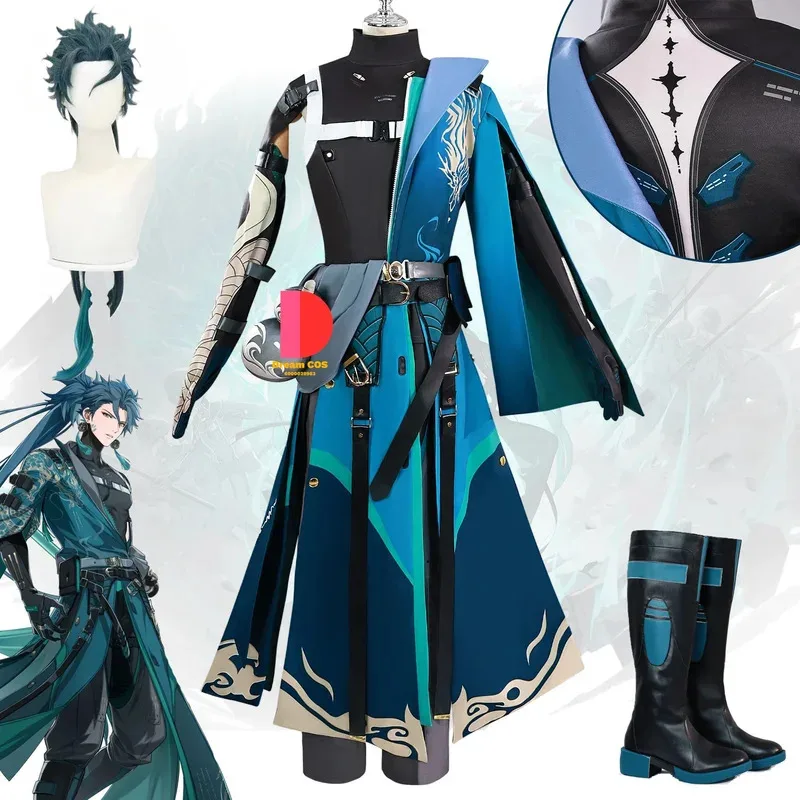 Jiyan Cosplay Costume From Wuthering Waves with Long Green Wig Game Outfit for Halloween Party and Convention Event New Arrival
Jiyan Cosplay Costume From Wuthering Waves with Long Green Wig Game Outfit for Halloween Party and Convention Event New Arrival
