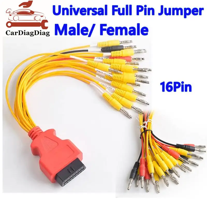 Новый универсальный 16-контактный разъем OBDII (папа-мама) для автомобиля, адаптер OBD2, инструмент для диагностики автомобиля, кабель-перемычка для прошивки ЭБУ
Новый универсальный 16-контактный разъем OBDII (папа-мама) для автомобиля, адаптер OBD2, инструмент для диагностики автомобиля, кабель-перемычка для прошивки ЭБУ