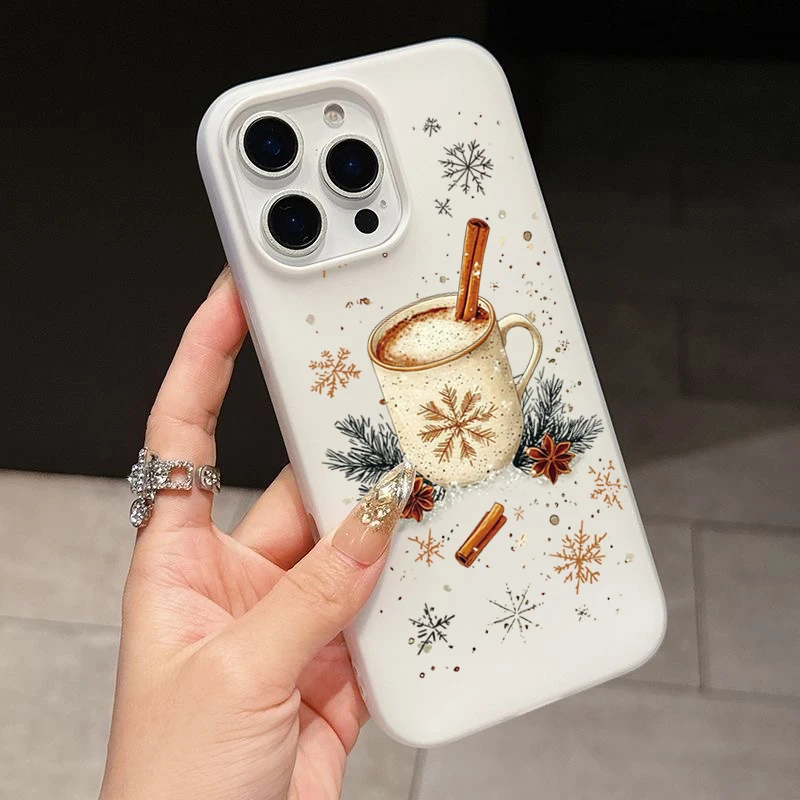Winter Cartoon Coffee Snowflakes Pattern Phone Case For Xiaomi 15T Pro Poco X5 X6 X7 M6 Pro 2 IN 1 Candy Color Matte Soft Cover
Winter Cartoon Coffee Snowflakes Pattern Phone Case For Xiaomi 15T Pro Poco X5 X6 X7 M6 Pro 2 IN 1 Candy Color Matte Soft Cover