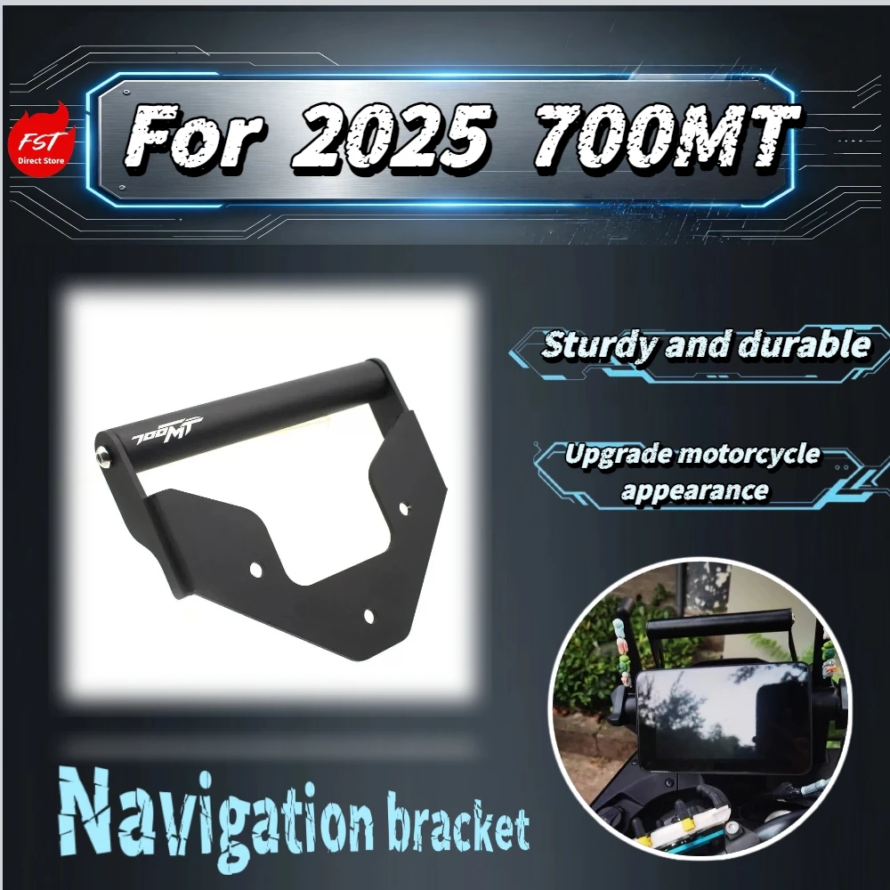 For 2025 700MT Navigation Bracket Phone Holder Crossbar Windshield Reinforced Moto Mod Expansion Parts
For 2025 700MT Navigation Bracket Phone Holder Crossbar Windshield Reinforced Moto Mod Expansion Parts
