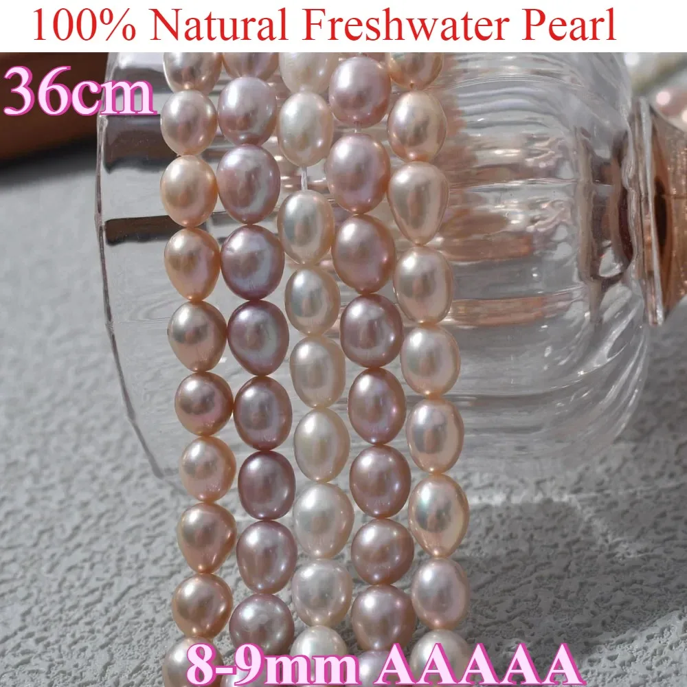 8-9mm AAAAA High Gloss Flawless Rice Shape Loose Bead Natural Freshwater Pearl for Jewelry Making DIY Necklace Accessory Wedding
8-9mm AAAAA High Gloss Flawless Rice Shape Loose Bead Natural Freshwater Pearl for Jewelry Making DIY Necklace Accessory Wedding