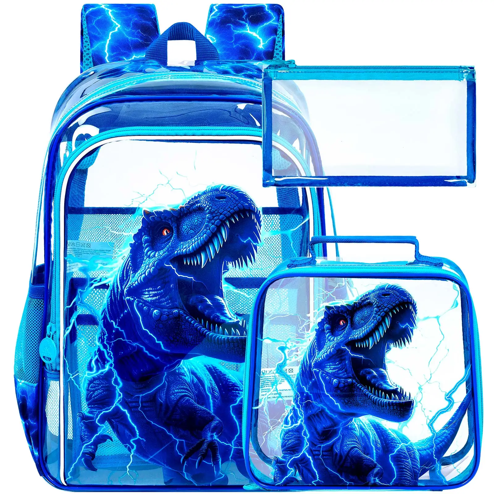 3PCS Clear Backpack for Girls and Boys, Kids See Through Backpacks Stadium Approved, Transparent Bookbag for Elementary
3PCS Clear Backpack for Girls and Boys, Kids See Through Backpacks Stadium Approved, Transparent Bookbag for Elementary