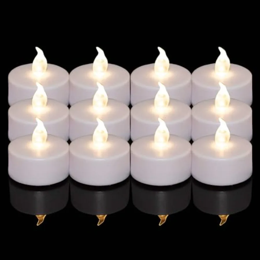 Battery Operated LED Tea Lights:200 Pack LED Flameless Bright Flickering Candles Long Lasting 200+ Hours Electric Candle in Ide
Battery Operated LED Tea Lights:200 Pack LED Flameless Bright Flickering Candles Long Lasting 200+ Hours Electric Candle in Ide