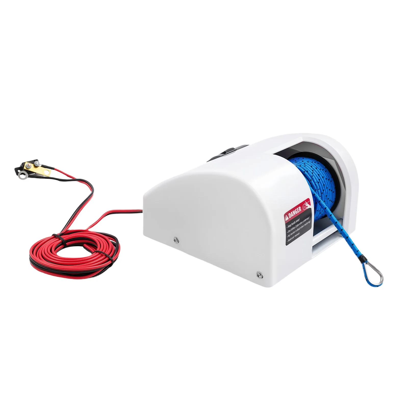 12V Electric Boat Anchor Winch Saltwater Pontoon Anchor Winch with Wireless Remote Control Kit 25Lbs Max Remote Control Distance 50m
12V Electric Boat Anchor Winch Saltwater Pontoon Anchor Winch with Wireless Remote Control Kit 25Lbs Max Remote Control Distance 50m