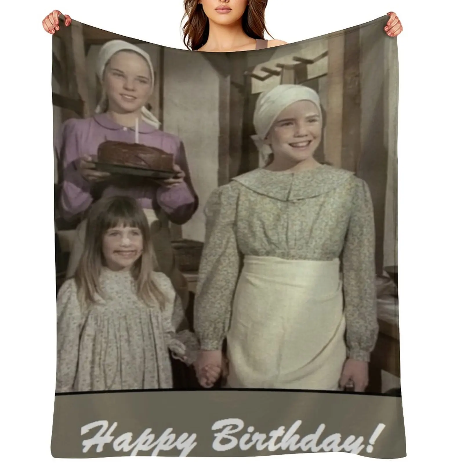 Little house on the prairie Birthday Throw Blanket Decorative Sofas Soft Plaid Luxury warm for winter Blankets
Little house on the prairie Birthday Throw Blanket Decorative Sofas Soft Plaid Luxury warm for winter Blankets