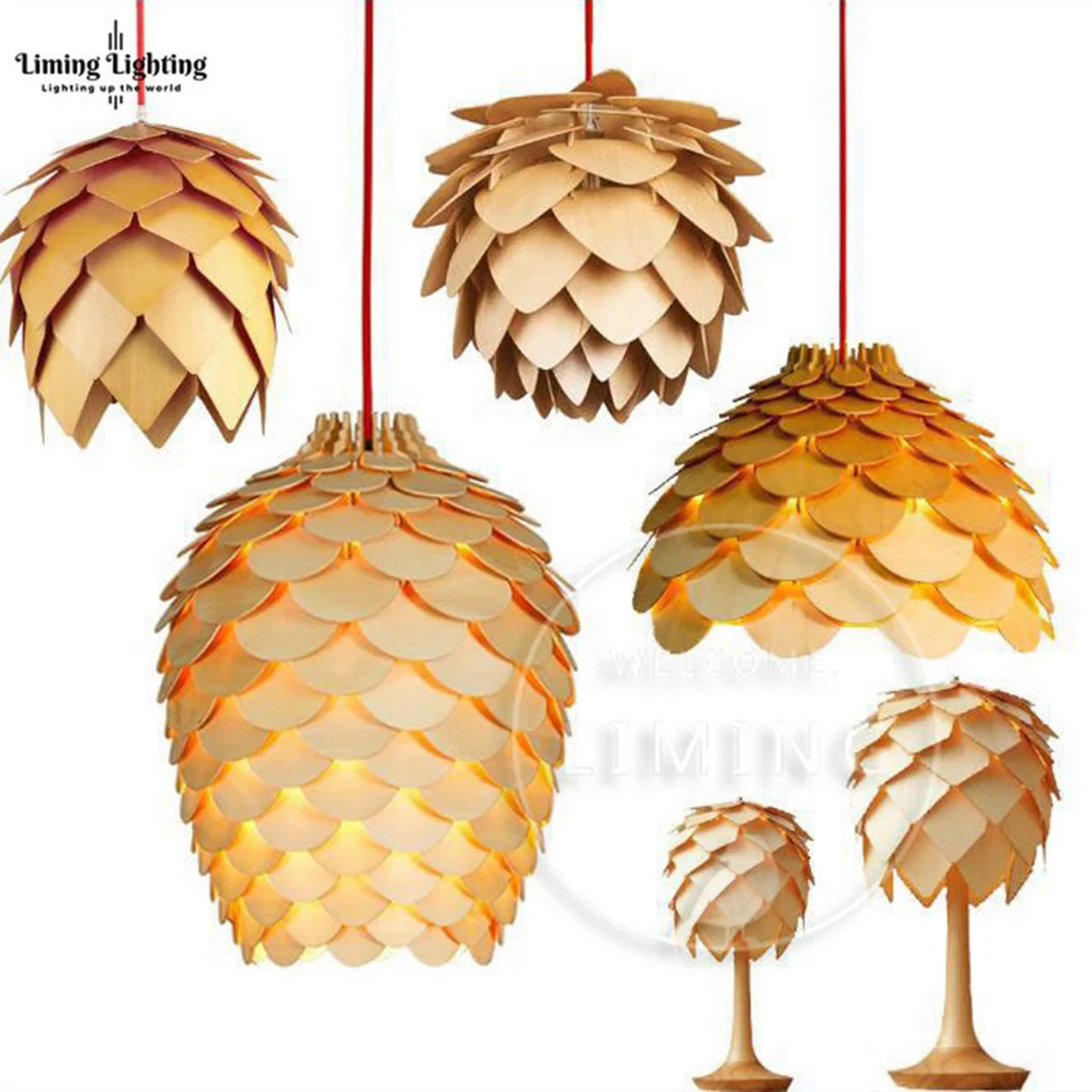 Nordic Morden OAK Wooden Pinecone Led Pendant Lights Hanging Wood Modern Lamp Dinning Room Restaurant Retro Fixtures Lighting
Nordic Morden OAK Wooden Pinecone Led Pendant Lights Hanging Wood Modern Lamp Dinning Room Restaurant Retro Fixtures Lighting