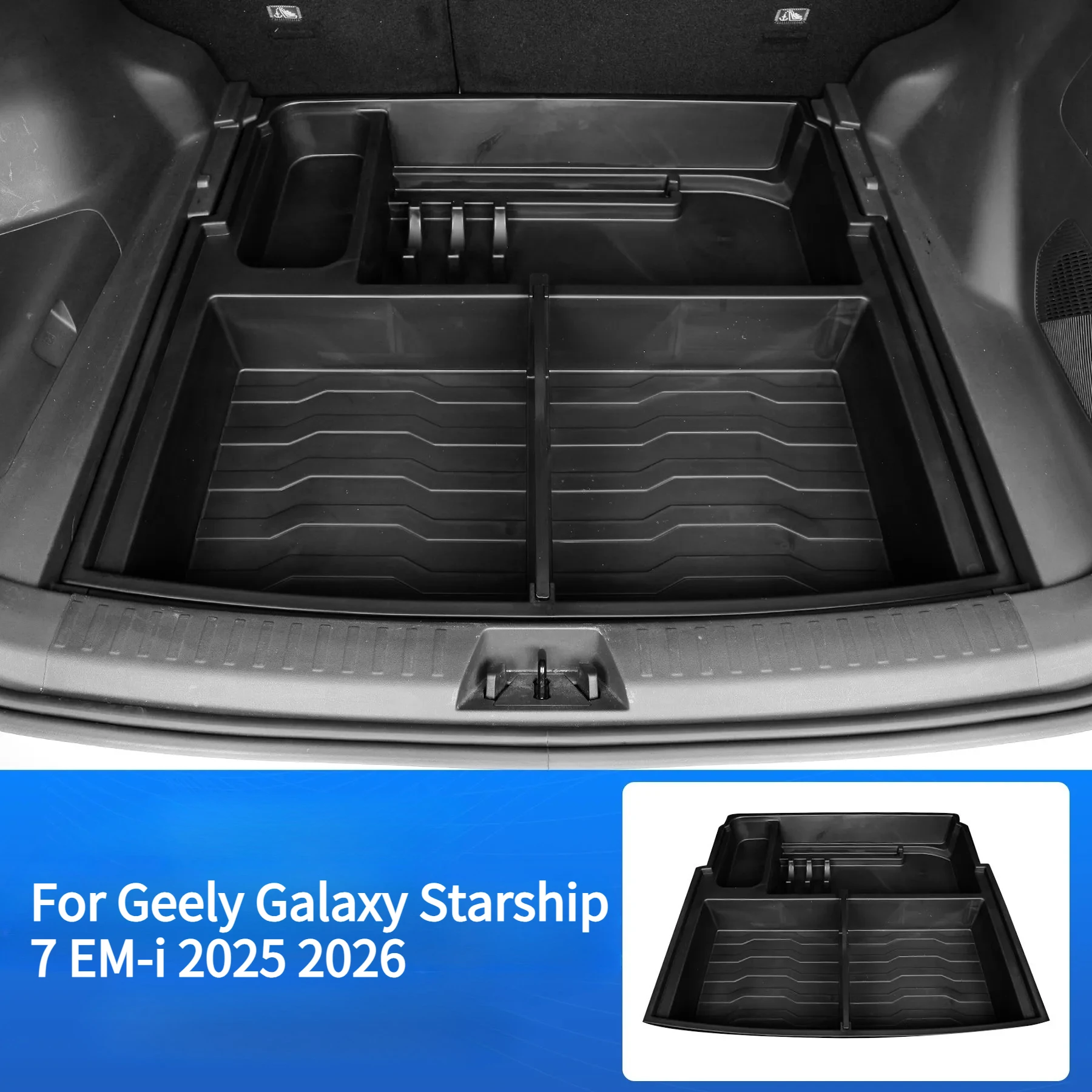 For Geely Galaxy Starship 7 EM-i 2025 2026 Trunk Storage Box Modification Multifunctional Storage Organizer Car Accessories
For Geely Galaxy Starship 7 EM-i 2025 2026 Trunk Storage Box Modification Multifunctional Storage Organizer Car Accessories