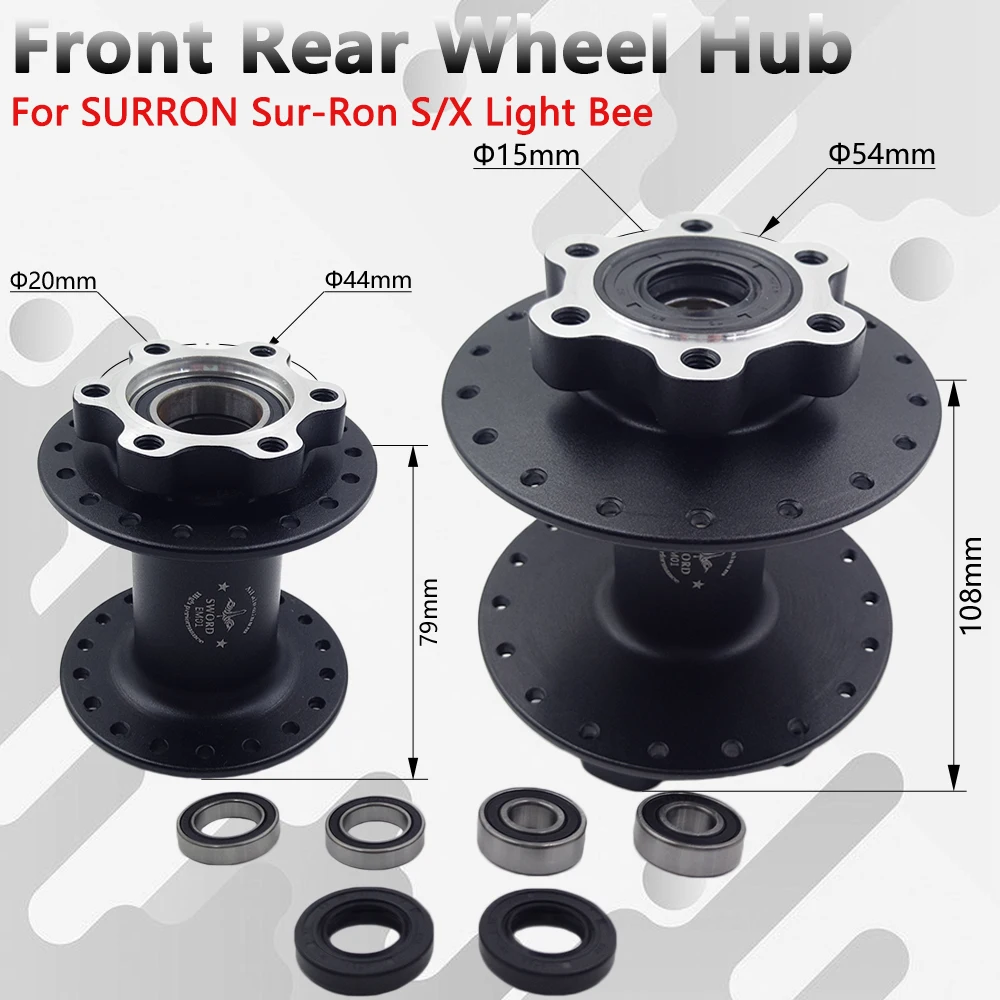 OTOM For SURRON Sur-Ron S/X Light Bee Front Rear Wheel Hub 36 Holes with Bearing Oil Seals Original Motorcycle Accessories
OTOM For SURRON Sur-Ron S/X Light Bee Front Rear Wheel Hub 36 Holes with Bearing Oil Seals Original Motorcycle Accessories