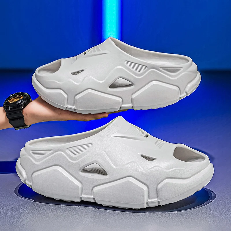 Fashion Men Slippers Comfortable Lightweight Man Beach Shoes Summer Couple Casual Sandals Indoor Home Anti-slip Bathroom Slides
Fashion Men Slippers Comfortable Lightweight Man Beach Shoes Summer Couple Casual Sandals Indoor Home Anti-slip Bathroom Slides