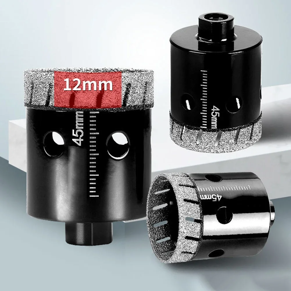 1pc M10 Dry Drill Bit 20-90MM Hole Opener For Cutting Marble Glass Tiles Angle Grinder Power Tool Accessories
1pc M10 Dry Drill Bit 20-90MM Hole Opener For Cutting Marble Glass Tiles Angle Grinder Power Tool Accessories