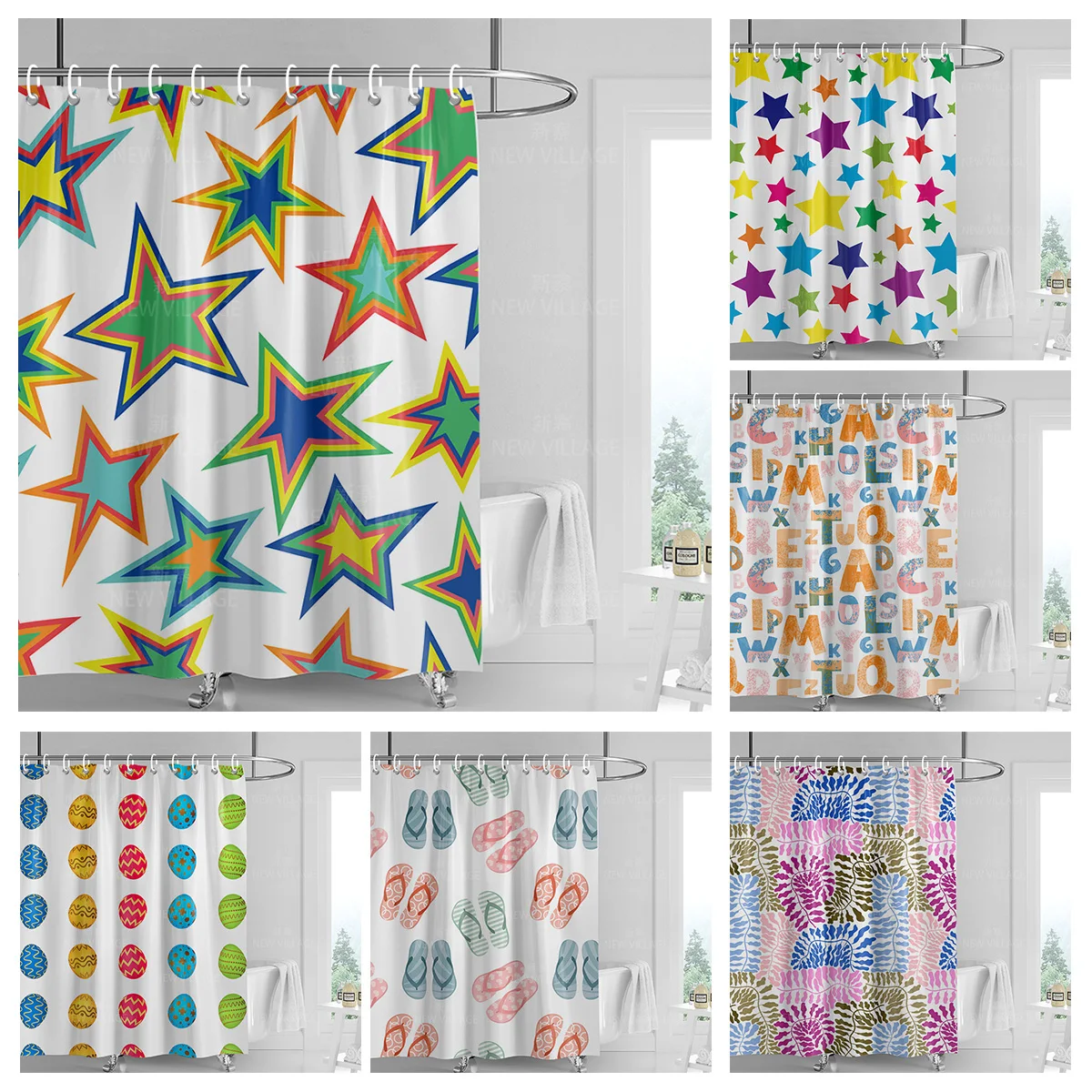 Home decoration shower curtains bathroom waterproof curtain fabric Living Room Modern Nordic Modern geometric pattern simple
Home decoration shower curtains bathroom waterproof curtain fabric Living Room Modern Nordic Modern geometric pattern simple