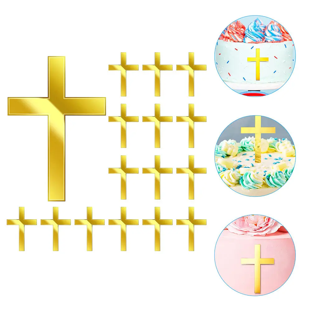 20 шт. акриловых топперов для капкейков в форме креста, украшения для торта на тему Святого Причастия, дня рождения, вставки для десертов
20 шт. акриловых топперов для капкейков в форме креста, украшения для торта на тему Святого Причастия, дня рождения, вставки для десертов