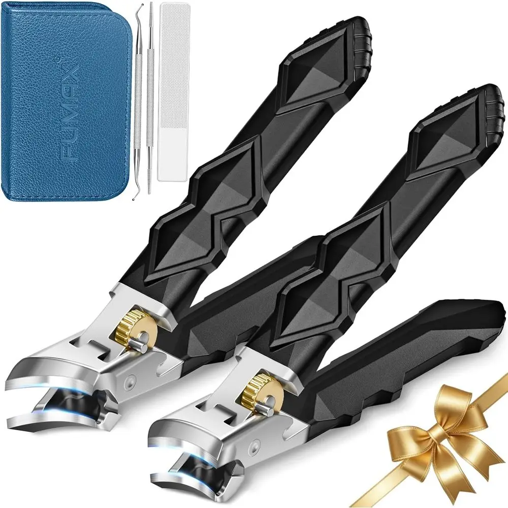 Extra Strength Toe Nail Clippers for Thick Nails with Long Handle for Men and Women
Extra Strength Toe Nail Clippers for Thick Nails with Long Handle for Men and Women