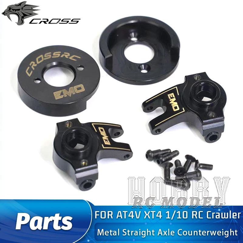 CROSSRC Parts Metal Straight Axle Counterweight Steering Base C 97401044 for XT4 AT4V 1/10 RC Crawler Accessories
CROSSRC Parts Metal Straight Axle Counterweight Steering Base C 97401044 for XT4 AT4V 1/10 RC Crawler Accessories