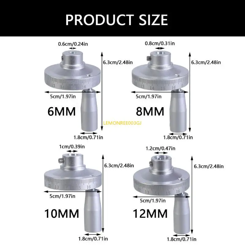 M4YC Multifunctional Handwheel for Milling Machine 50mm Diameter with Precise Carving
M4YC Multifunctional Handwheel for Milling Machine 50mm Diameter with Precise Carving