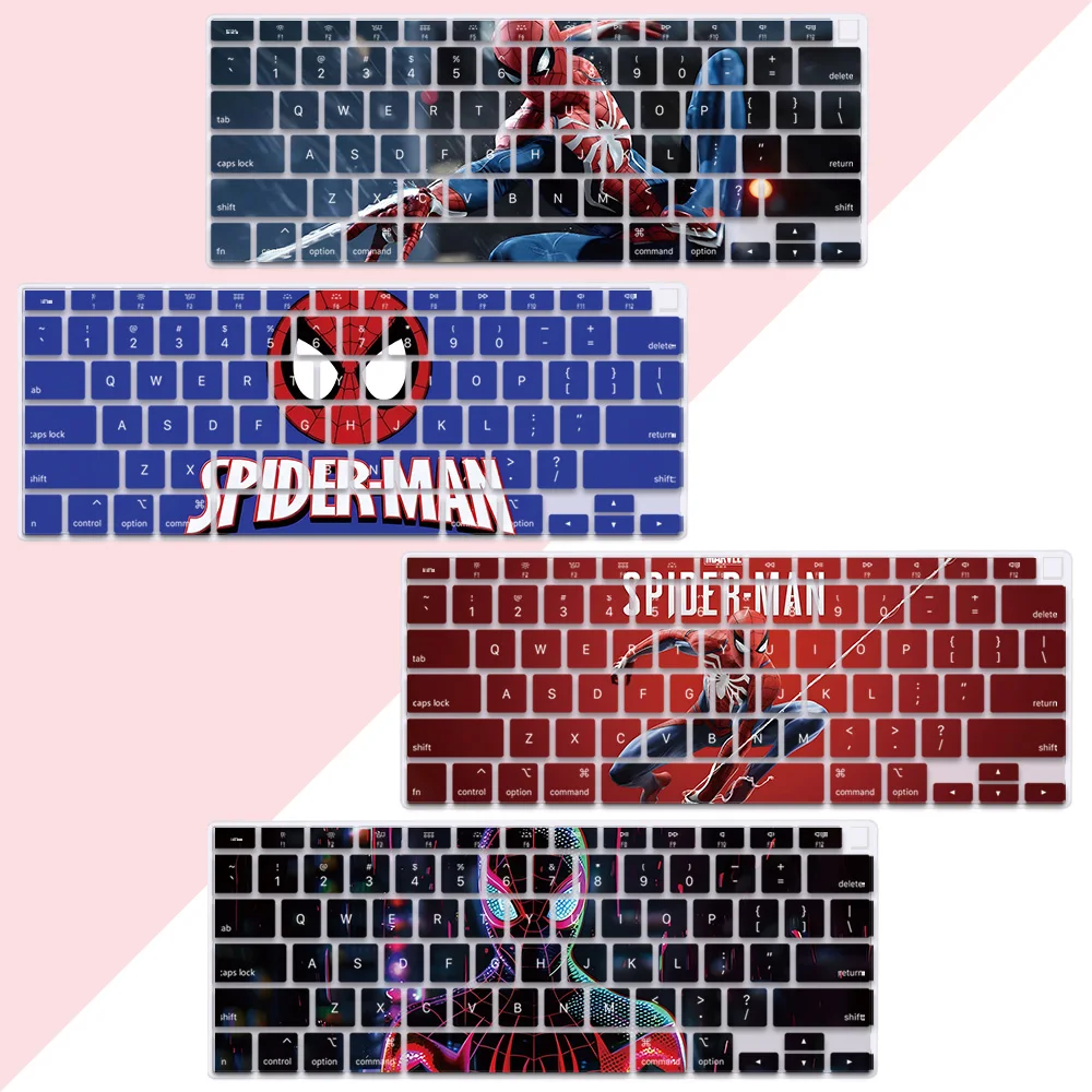 Anime Spiders-man US Layout Color Print Soft Silicone Keyboard Cover For Macbook 2020 Air A2179 A2337
Anime Spiders-man US Layout Color Print Soft Silicone Keyboard Cover For Macbook 2020 Air A2179 A2337