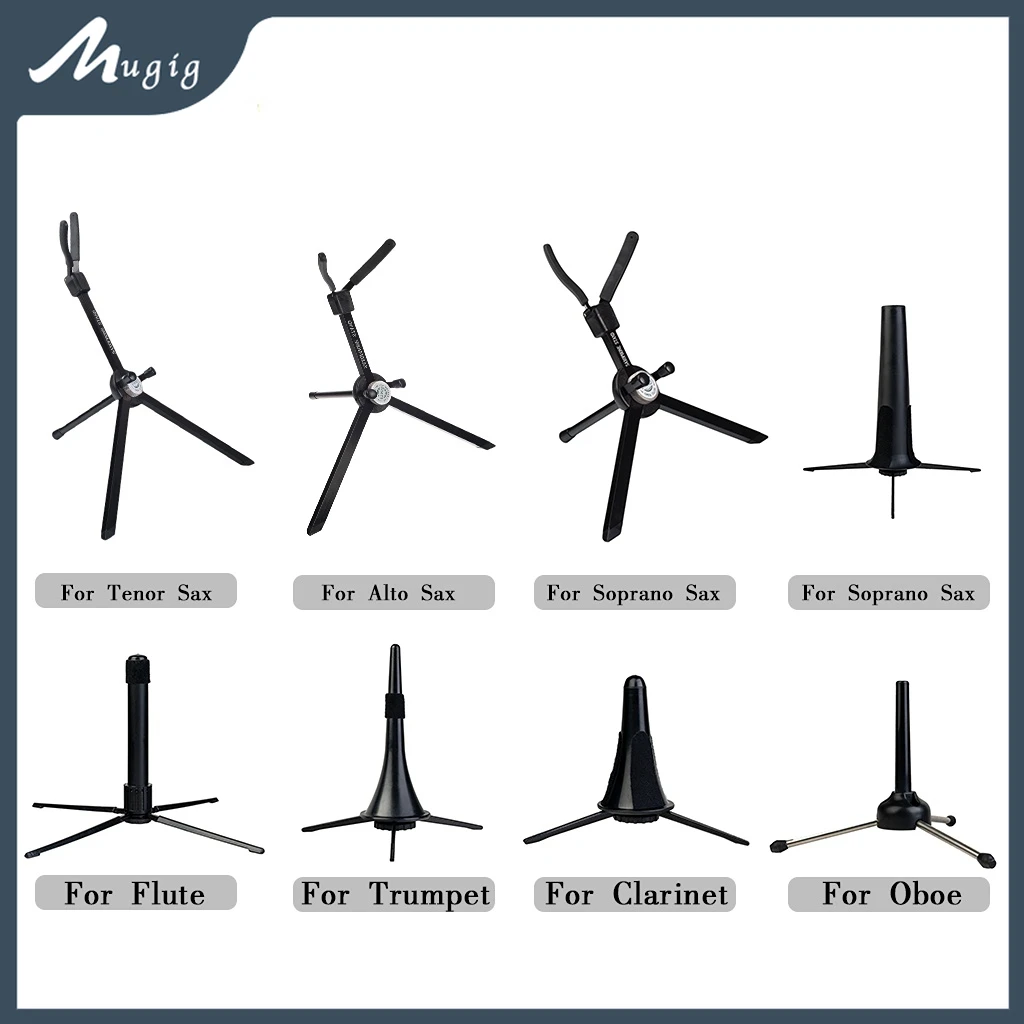 Foldable Soprano/Alto/Tenor Saxophone Stand Tripod Flute Clarinet Rest Holder Base Bracket Woodwind Instruments Stands Hanger
Foldable Soprano/Alto/Tenor Saxophone Stand Tripod Flute Clarinet Rest Holder Base Bracket Woodwind Instruments Stands Hanger