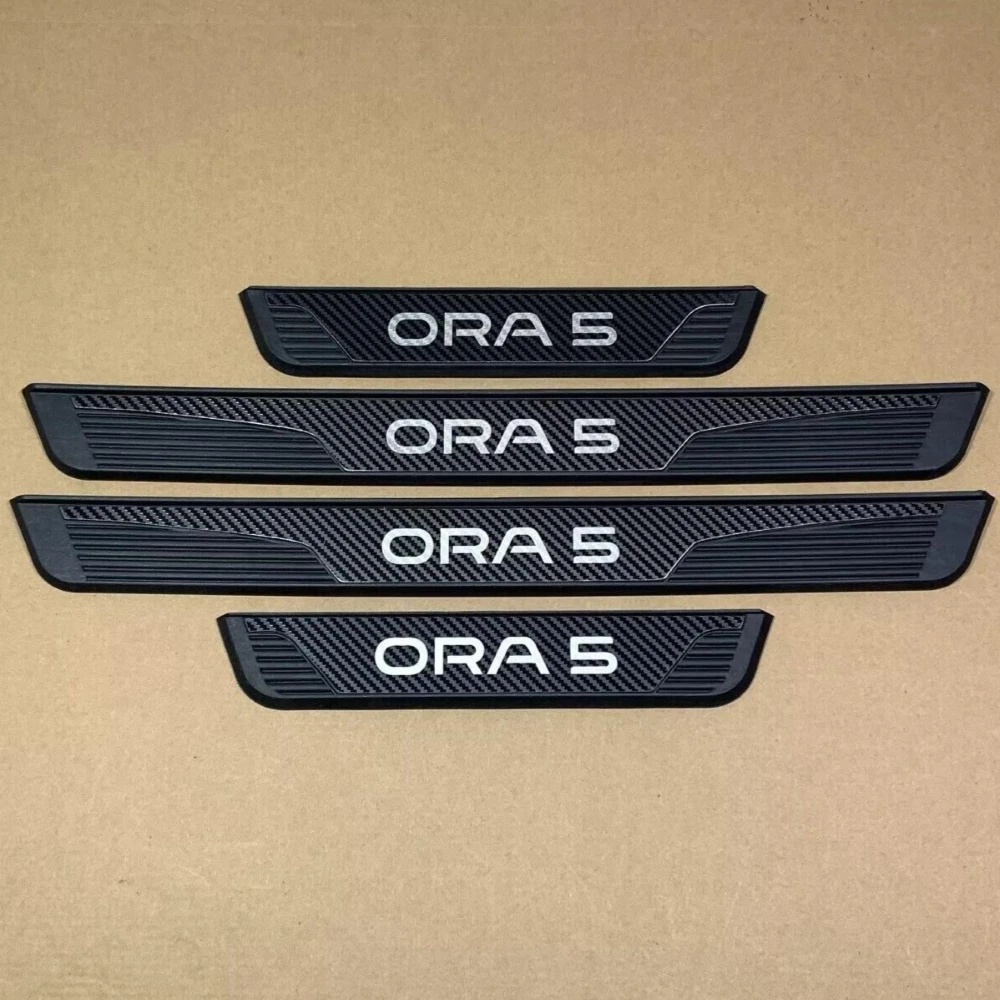 For GWM ORA 5 2026 2027 Door Sill Plate Strips Stainless Steel Plastic 3d Stickers Side Step Car Interiors Accessories Auto Part
For GWM ORA 5 2026 2027 Door Sill Plate Strips Stainless Steel Plastic 3d Stickers Side Step Car Interiors Accessories Auto Part