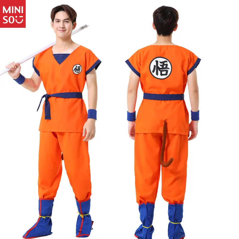 Костюм Dragon Ball Z Гоку и Мастер Роши, костюм для косплея в стиле аниме для выступления на сцене
Костюм Dragon Ball Z Гоку и Мастер Роши, костюм для косплея в стиле аниме для выступления на сцене