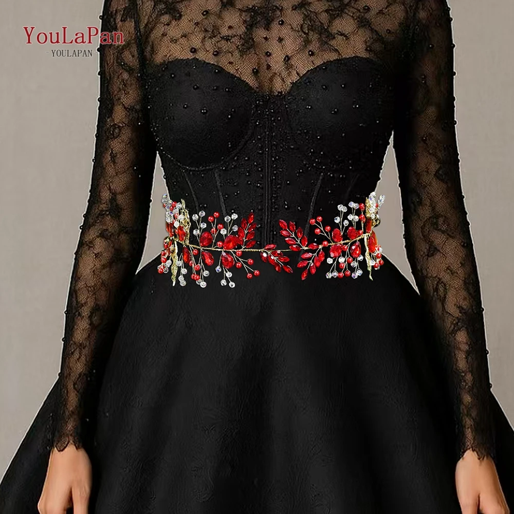 YouLaPan Bridal Dress Belt Rhinestone Bride Sash Belt Wedding Accessories Women Banquet Party Waistband Handmade Gown Belt SH935 
YouLaPan Bridal Dress Belt Rhinestone Bride Sash Belt Wedding Accessories Women Banquet Party Waistband Handmade Gown Belt SH935