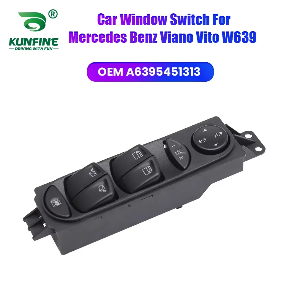 Car Window Switch Button Front Left Power Master Control For Mercedes Benz Viano Vito W639 Part NO. A6395451313
Car Window Switch Button Front Left Power Master Control For Mercedes Benz Viano Vito W639 Part NO. A6395451313