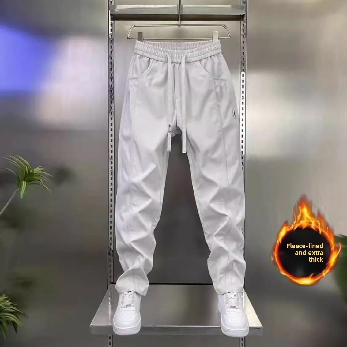 Men's Fce Lined Casual Sports Pants Autumn Winter Loose Fit Outdoor Versatile Trendy High End Elastic Trousers
Men's Fce Lined Casual Sports Pants Autumn Winter Loose Fit Outdoor Versatile Trendy High End Elastic Trousers