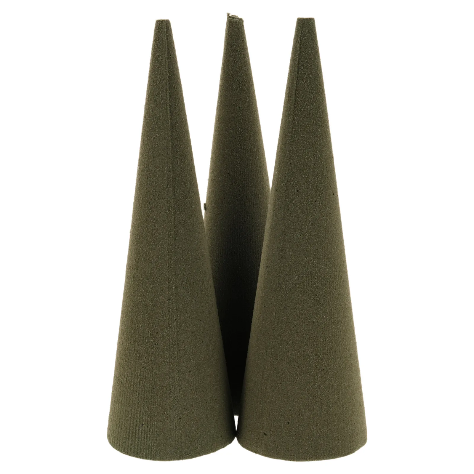 3Pcs Green Floral Foam Cone Blocks Cone Shape for Wedding Birthday Flower Foam DIY Craft Decoration Artificial Flower Blocks
3Pcs Green Floral Foam Cone Blocks Cone Shape for Wedding Birthday Flower Foam DIY Craft Decoration Artificial Flower Blocks