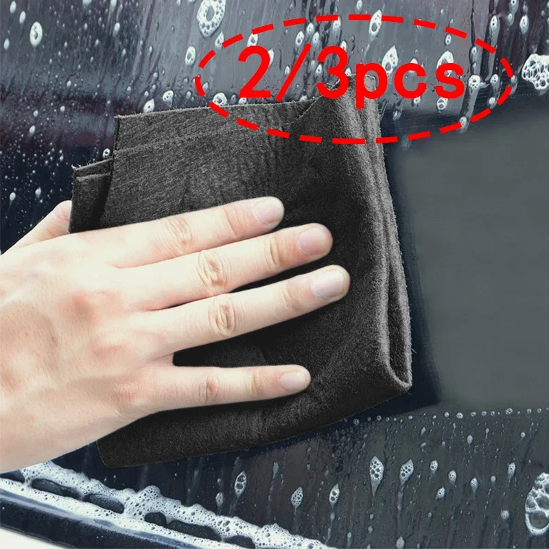 2/3pcs Thickened Magic Cleaning Cloth Reusable Microfiber Washing Rags Glass Wipe Towel Auto Windows Car Cleaning Accesorios
2/3pcs Thickened Magic Cleaning Cloth Reusable Microfiber Washing Rags Glass Wipe Towel Auto Windows Car Cleaning Accesorios