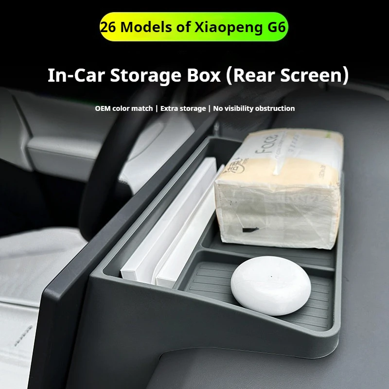 Для XPeng G6 (XiaoPeng G6) 2026: Силиконовый органайзер для заднего экрана автомобиля, без клея, для интерьера
Для XPeng G6 (XiaoPeng G6) 2026: Силиконовый органайзер для заднего экрана автомобиля, без клея, для интерьера