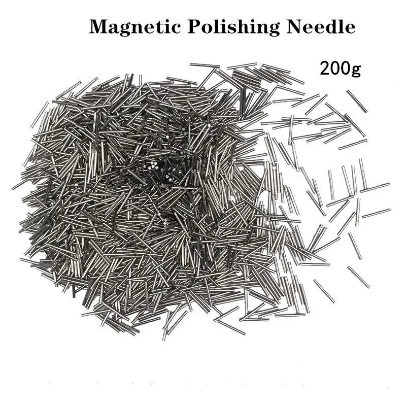 200g Mini Pins Magnetic Rotary Tumbler Accessories Jewelry Polishing Needles Media Stainless Steel Magnetic Polishing Needles
200g Mini Pins Magnetic Rotary Tumbler Accessories Jewelry Polishing Needles Media Stainless Steel Magnetic Polishing Needles