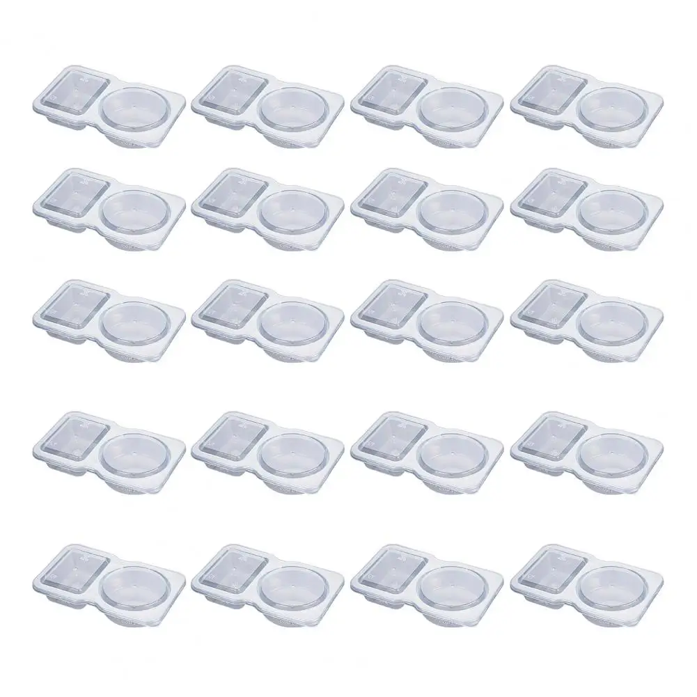 Dual-compartment Spice Box 20pcs Dual Compartment Condiment Containers with Lids Reusable for Dips for Condiments for On-the-go
Dual-compartment Spice Box 20pcs Dual Compartment Condiment Containers with Lids Reusable for Dips for Condiments for On-the-go
