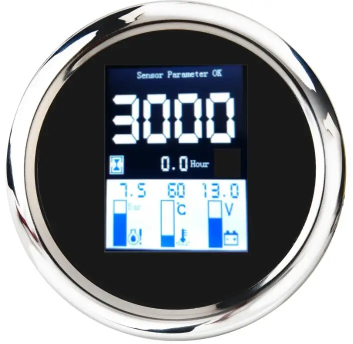 Tachometer, Water Temperature Gauge, Voltage Gauge, Oil Pressure Gauge, for Automobiles and Ships
Tachometer, Water Temperature Gauge, Voltage Gauge, Oil Pressure Gauge, for Automobiles and Ships