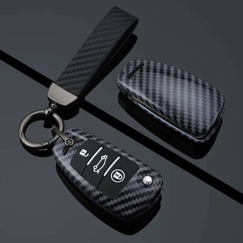 ABS Carbon Fiber Car Key Case Cover For Audi C6 R8 A1 A3 Q3 A4 A5 Q5 A6 S6 A7 B6 B7 B8 8P 8V 8L TT RS Sline Protector Accessory
ABS Carbon Fiber Car Key Case Cover For Audi C6 R8 A1 A3 Q3 A4 A5 Q5 A6 S6 A7 B6 B7 B8 8P 8V 8L TT RS Sline Protector Accessory