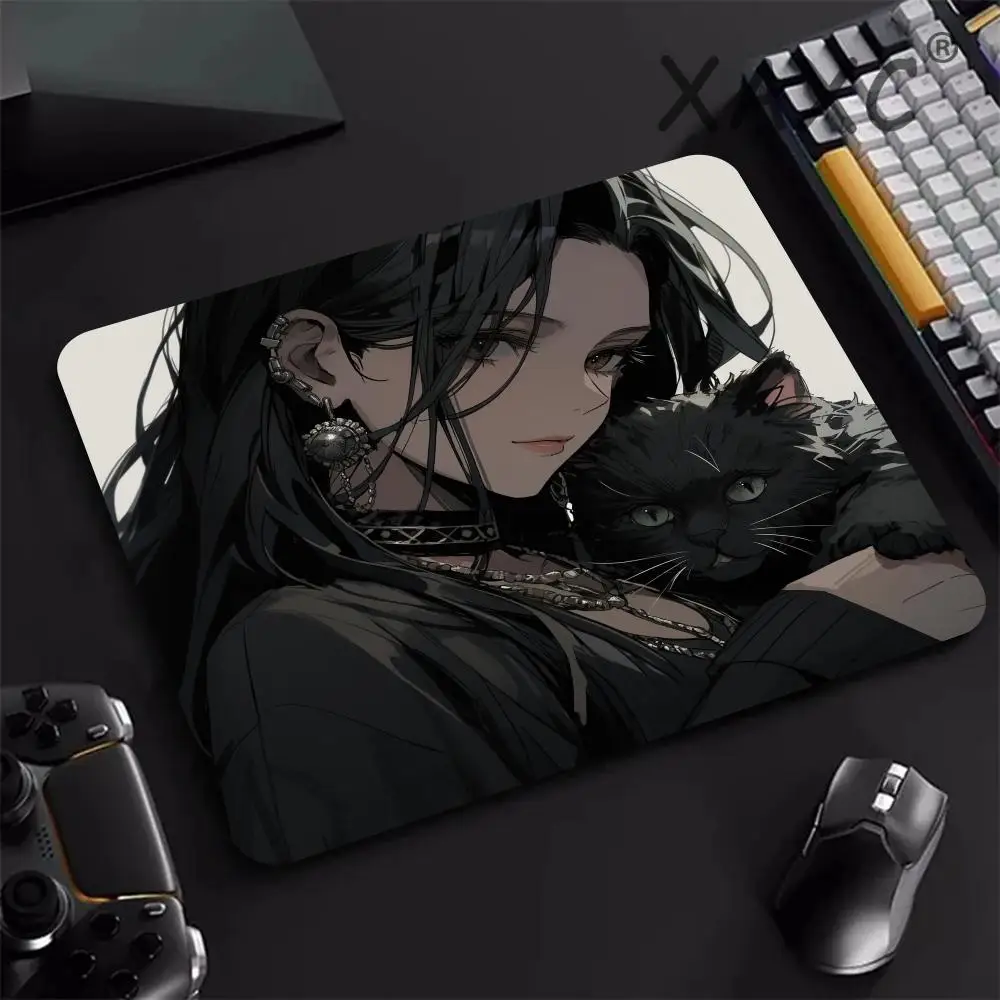 Kawaii Anime Girl and Cat HD Mouse Pad E-Sports Specific Mousepad Ultra fine surface Speed Locking Edge Pink Desk Mat 450x400mm
Kawaii Anime Girl and Cat HD Mouse Pad E-Sports Specific Mousepad Ultra fine surface Speed Locking Edge Pink Desk Mat 450x400mm