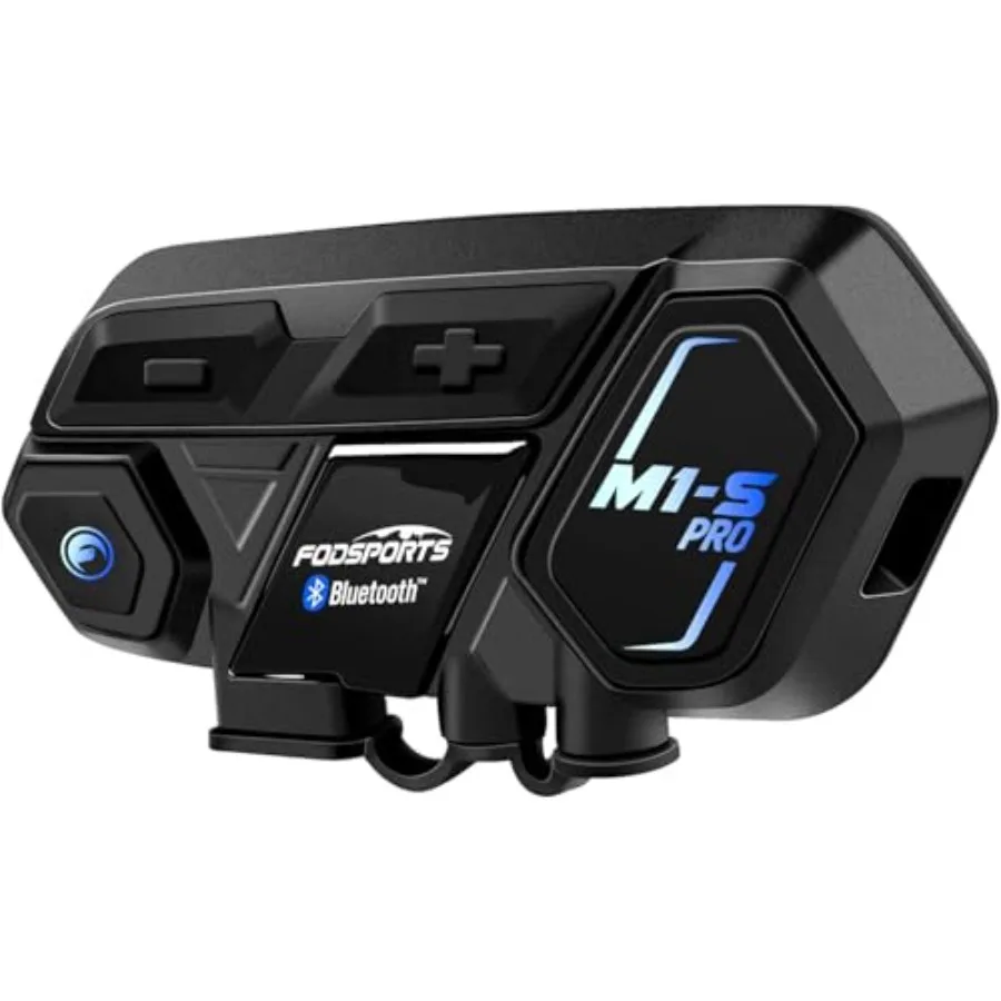 Motorcycle Bluetooth Intercom for Group Riding, ABS Plastic, Black, 2000m Range, Waterproof Handsfree Stereo Music GPS Dual Mic
Motorcycle Bluetooth Intercom for Group Riding, ABS Plastic, Black, 2000m Range, Waterproof Handsfree Stereo Music GPS Dual Mic