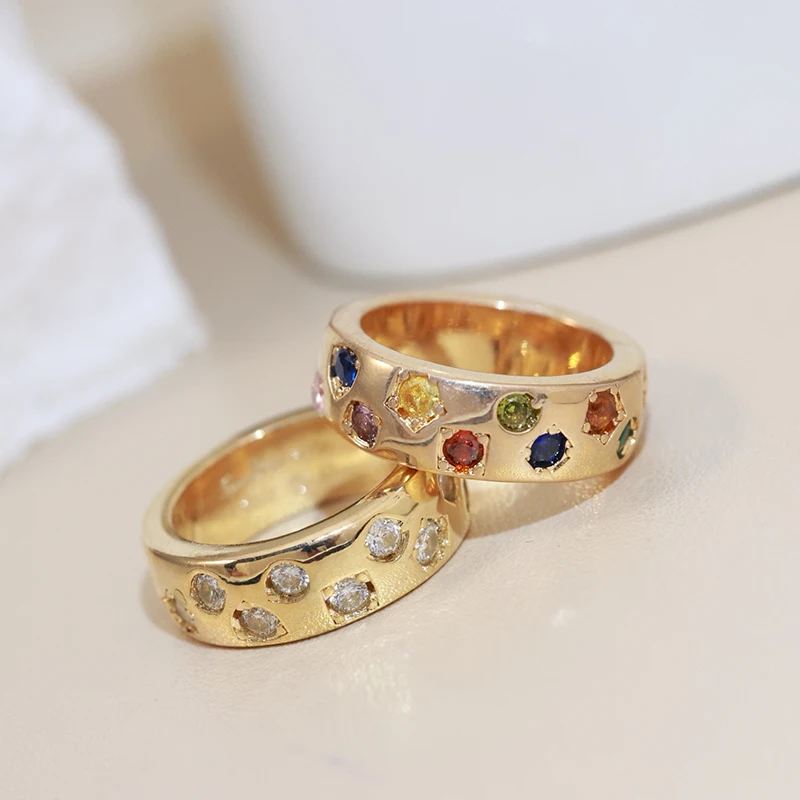 Pure 925 Sterling Silver Jewelry For Women Colorful Diamond Lucky Design Rings Wedding Jewelry Engagement Classic Ring Luxury
Pure 925 Sterling Silver Jewelry For Women Colorful Diamond Lucky Design Rings Wedding Jewelry Engagement Classic Ring Luxury