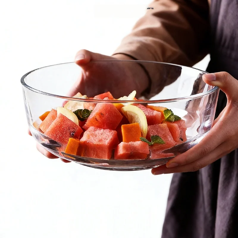Heat Resistant Glass Bowl Large Size Microwave Oven Special Household Food Grade High Temperature Resistant Soup Bowl Fruit S...
Heat Resistant Glass Bowl Large Size Microwave Oven Special Household Food Grade High Temperature Resistant Soup Bowl Fruit S...