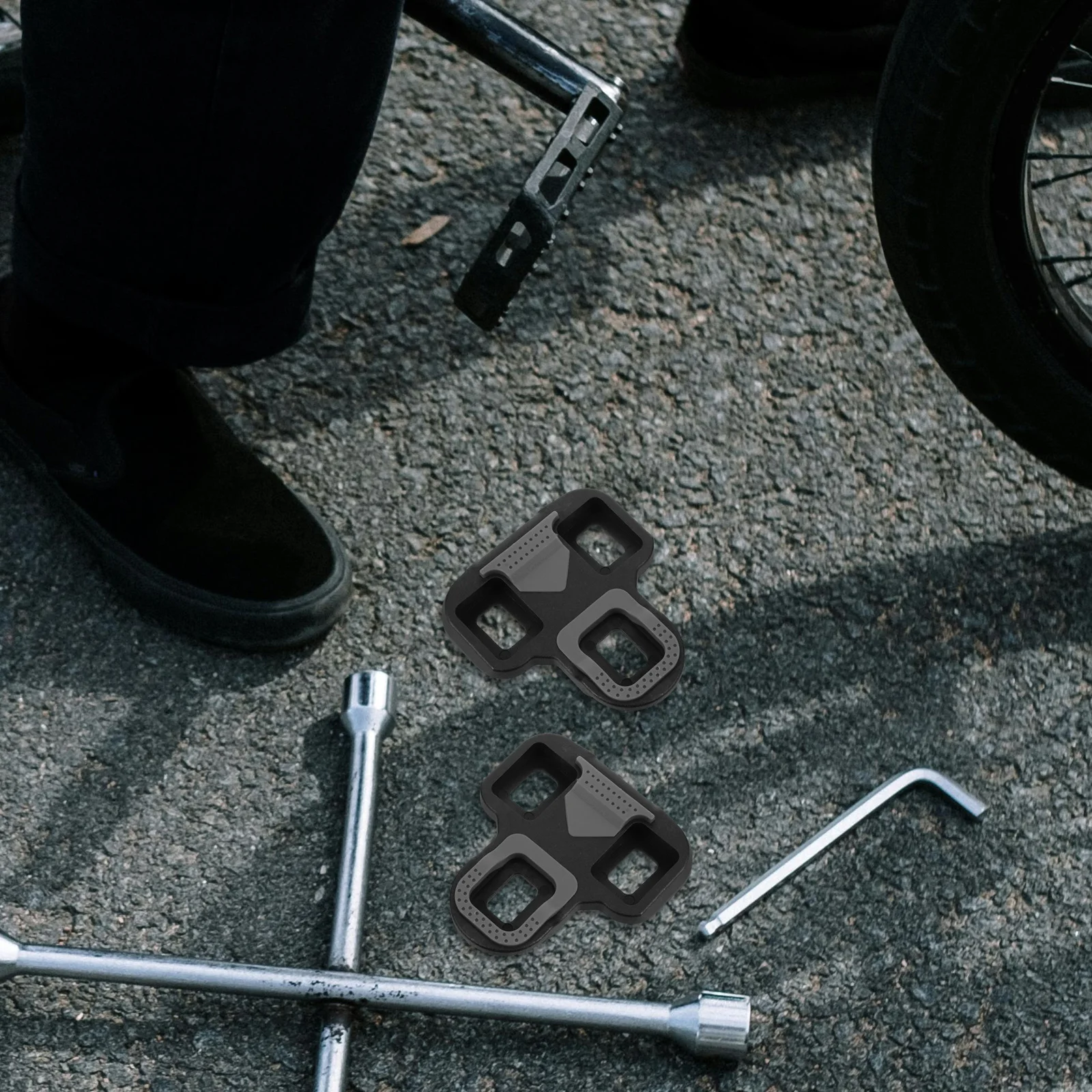 1 Set Portable Cycling Cleat For Pedal Lightweight Durable Bike Cleat Replacement Sturdy Foot Rest Compatible With Road Mountain
1 Set Portable Cycling Cleat For Pedal Lightweight Durable Bike Cleat Replacement Sturdy Foot Rest Compatible With Road Mountain