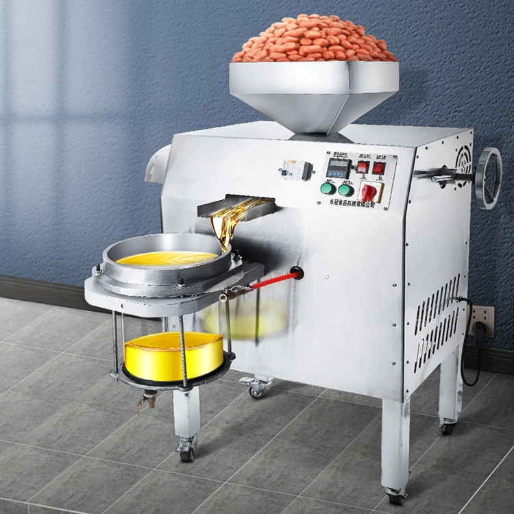 Automatic Small Intelligent Temperature Control Stainless Steel Screw Peanut Soybean Oil Press Machine
Automatic Small Intelligent Temperature Control Stainless Steel Screw Peanut Soybean Oil Press Machine