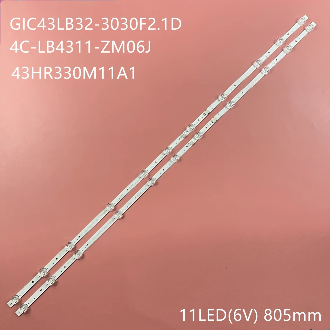 Светодиодная подсветка, 11 светодиодов, фотолампа 4C-LB4311-ZM06J 43HR330M11A1 для TC 43A260 43A460 43V2 43F6F 43L2F 43D6 43L2800
Светодиодная подсветка, 11 светодиодов, фотолампа 4C-LB4311-ZM06J 43HR330M11A1 для TC 43A260 43A460 43V2 43F6F 43L2F 43D6 43L2800