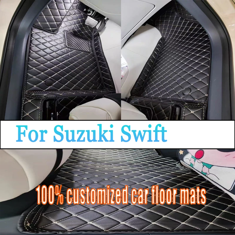 Custom Automotive Car Floor Mats For Suzuki Swift 2013 2014 2015 2016 2017 Auto Luxury Leather Men Women Car Mats Full Coverage
Custom Automotive Car Floor Mats For Suzuki Swift 2013 2014 2015 2016 2017 Auto Luxury Leather Men Women Car Mats Full Coverage